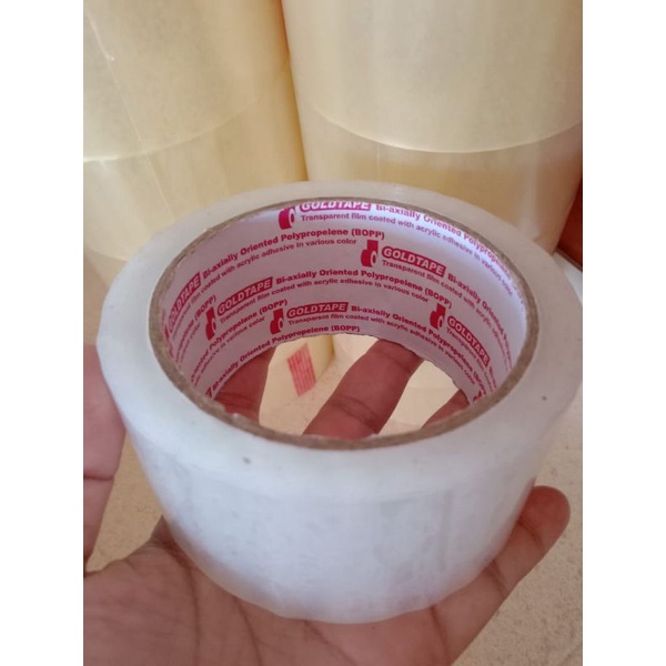 

SELOTIP/LAKBAN BENING 2 INCH GOLDTAPE 100 YARD
