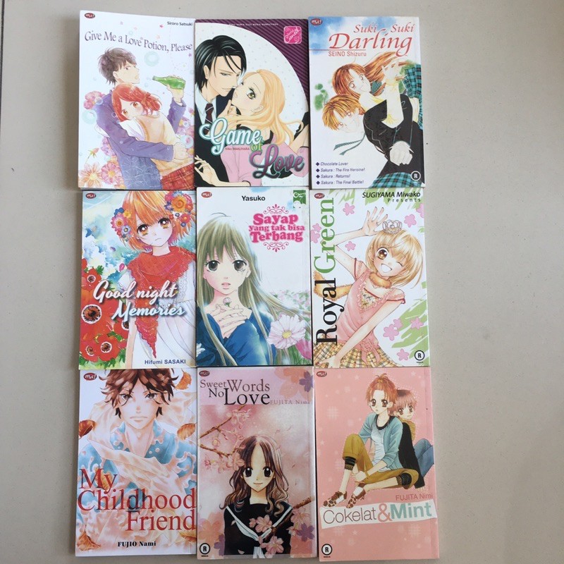 komik oneshot serial cantik elex m&c