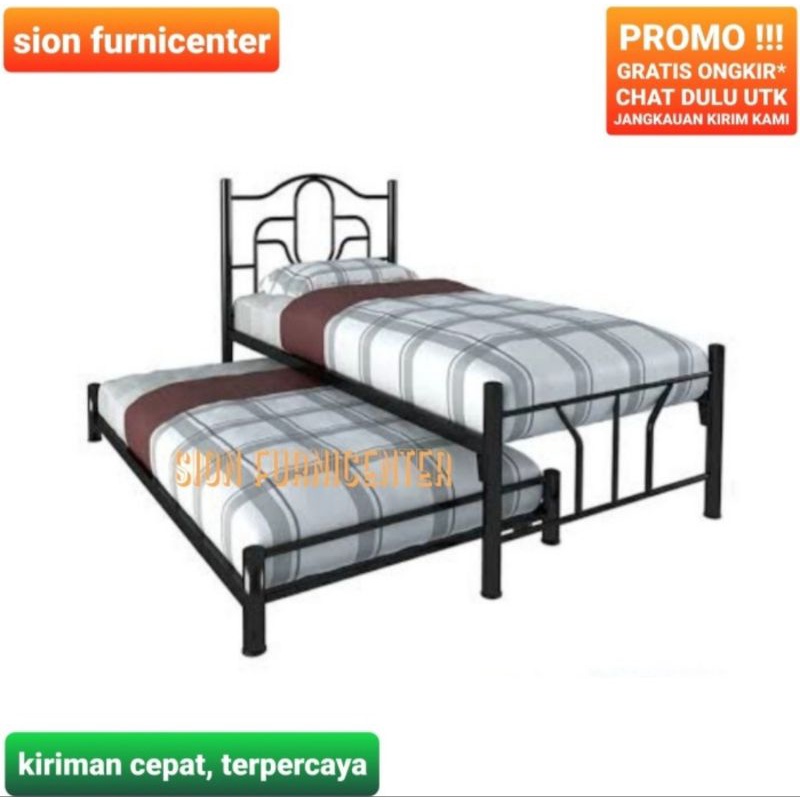 ranjang besi 2 in 1 - ranjang besi 2in1 - ranjangbesi 2 in 1 - ranjangbesi 2in1 - ranjang besi soron