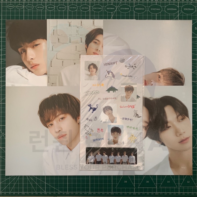 [Ready Stock] Sharing WayV Photobook Holiday A4 Ten Kun Hendery Yangyang Winwin