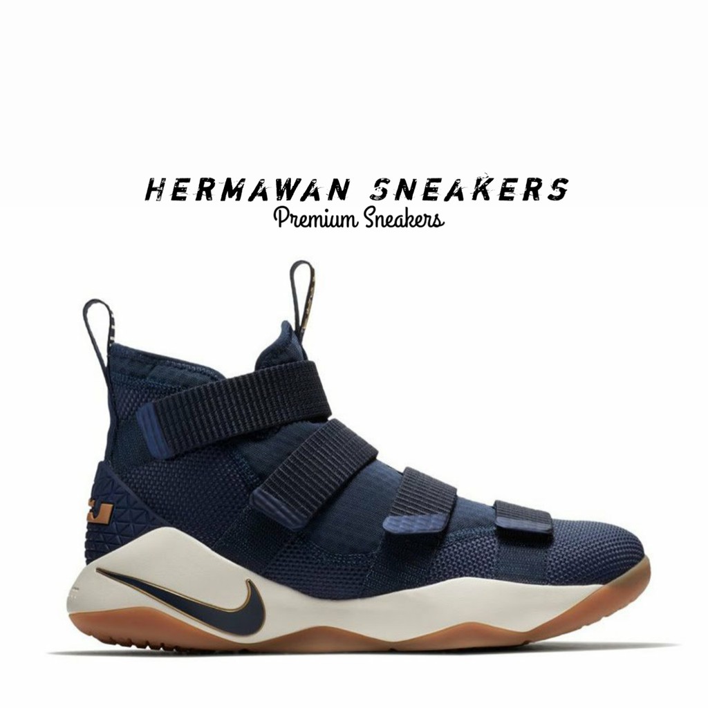 Sepatu Nike Lebron 16 Navy Premium