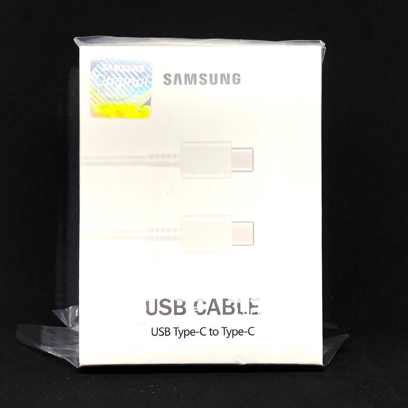 Kabel Data SAMSUNG Tipe C to Tipe C (C to C)