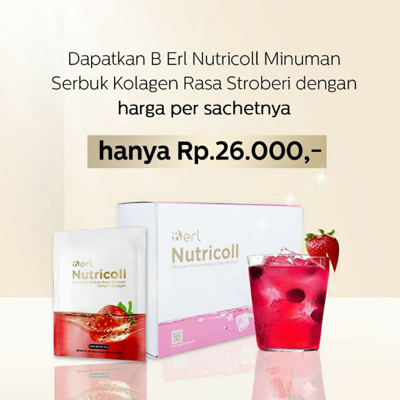 

B erl Nutricoll minuman kolagen / 1 sachet /original