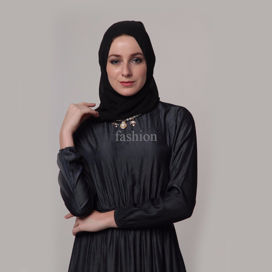 New Gamis Aloera Variasi Kalung