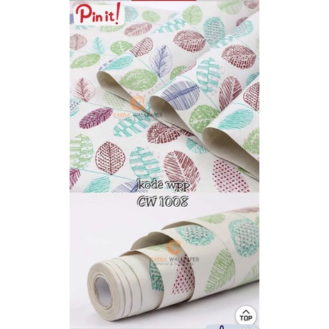 [TERLARIS] WALLPAPER DINDING WALLPAPER STIKER wallpaper pvc anti air anti noda