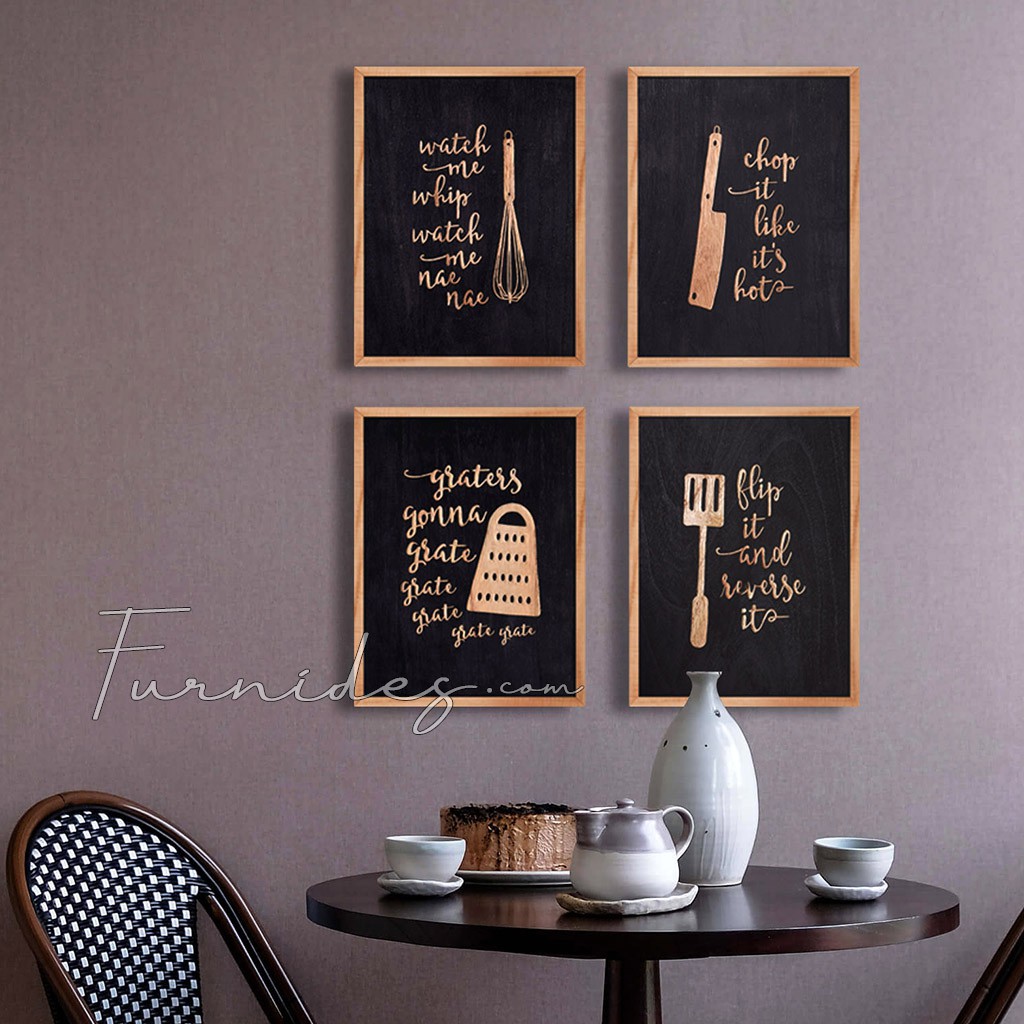  Hiasan  Dinding  Dapur  Shopee 14cm x 40cm frame cutting 