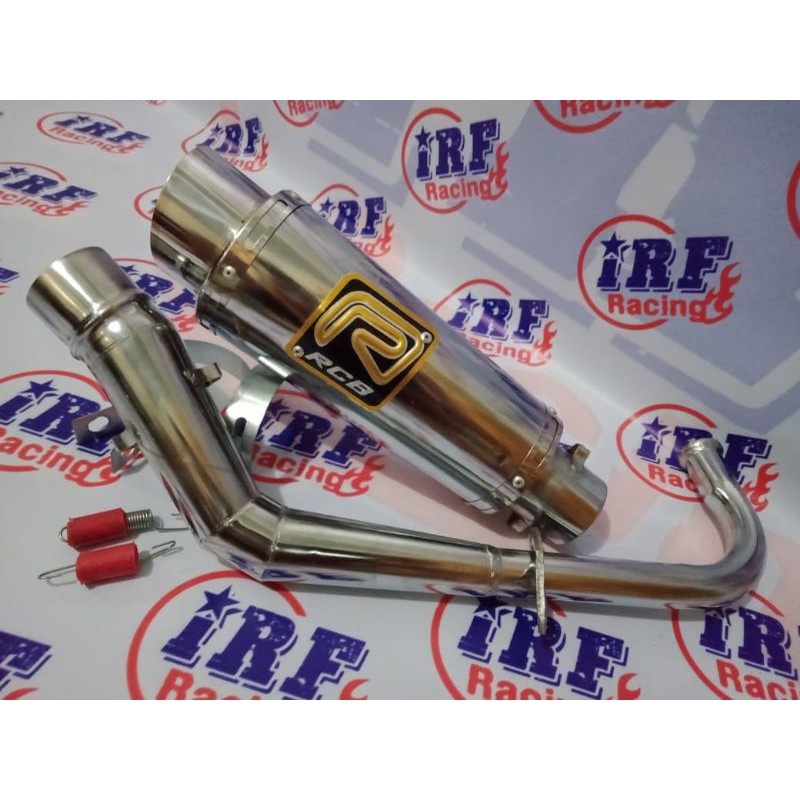 knalpot racing RCB khusus buat motor matic Vario 110cc,Vario 125cc,Vario new,Vario CBS,Vario 150cc
