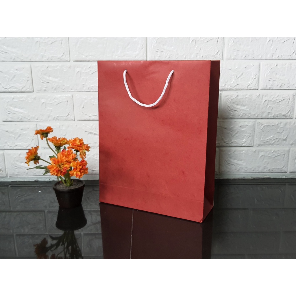 

Paper Bag Tas Kertas Kraft Color Premium Uk. 26 x 33 x 15 cm per pack isi 10 pcs