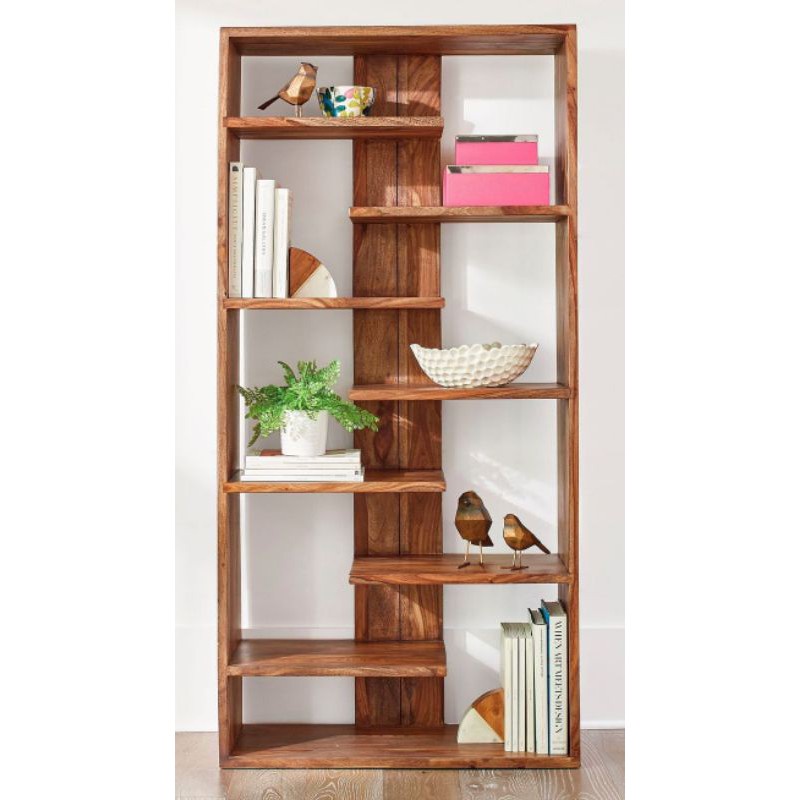 furniture rak sepatu susun minimalis klasik kayu jati