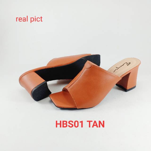 EMYE - SANDAL HEELS WANITA HBS01 / Sepatu Wanita Terbaru / Sepatu Cewek / Sepatu Original