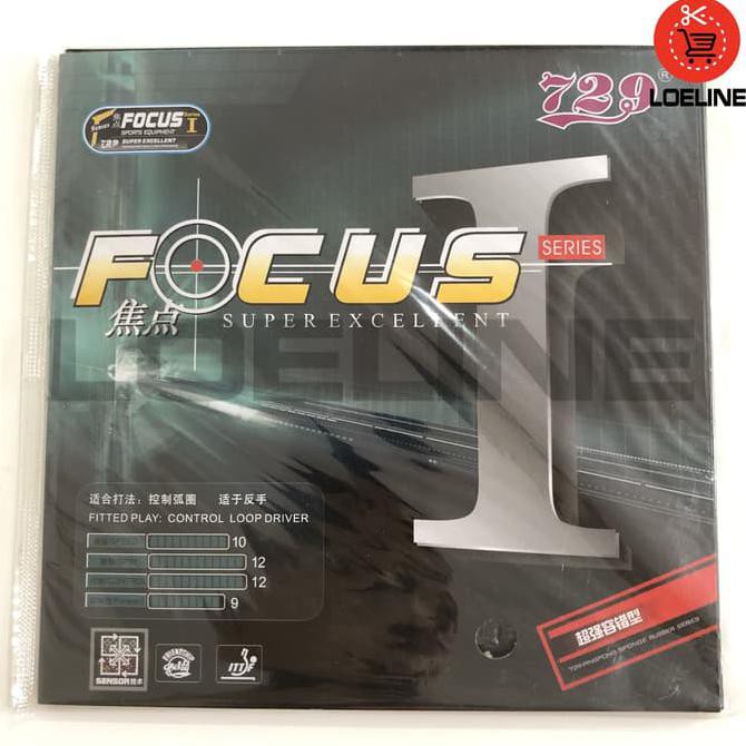 Kualitas Terbaik Karet Bet Ping Pong 729 Focus 1 Tenis Meja Original Murah Bagus SDWEP