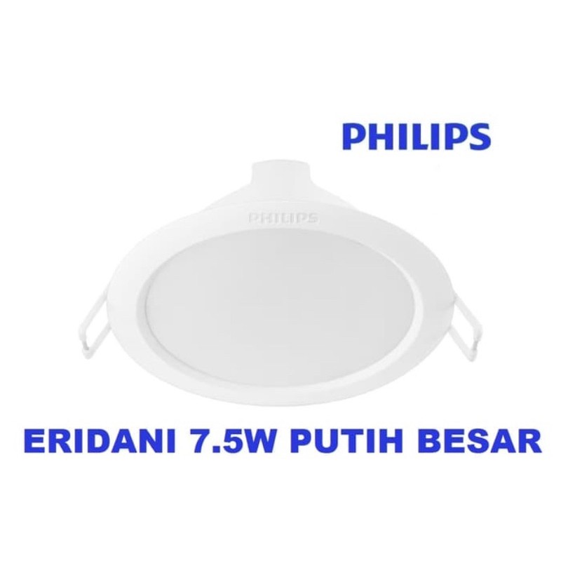 Philips Lampu Led Downlight 7,5 Watt Eridani 59263 (BESAR) DOWNLIGHT PHILIPS 7,5w 7,5watt