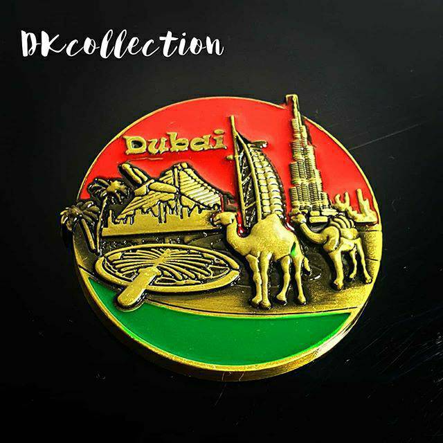 Magnet dubai magnet kulkas dubai SOUVENIR tempelan kulkas dubai