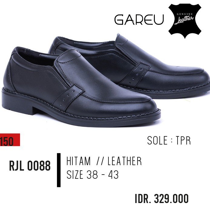 sepatu pantofel pria,sepatu kerja pria,sepatu kantor pria RJL 0088