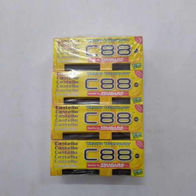 

Pulpen/Pena Castello C88 Standard (12 pcs + 1 pcs)