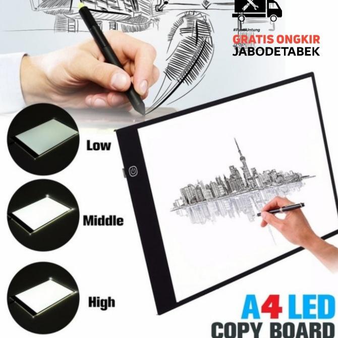 

TERLARIS DRAWING TRACING A4 COPY BOARD PAPAN JIPAK LED LIGHT PAD ULTRA SLIM A4 DISCOUNT