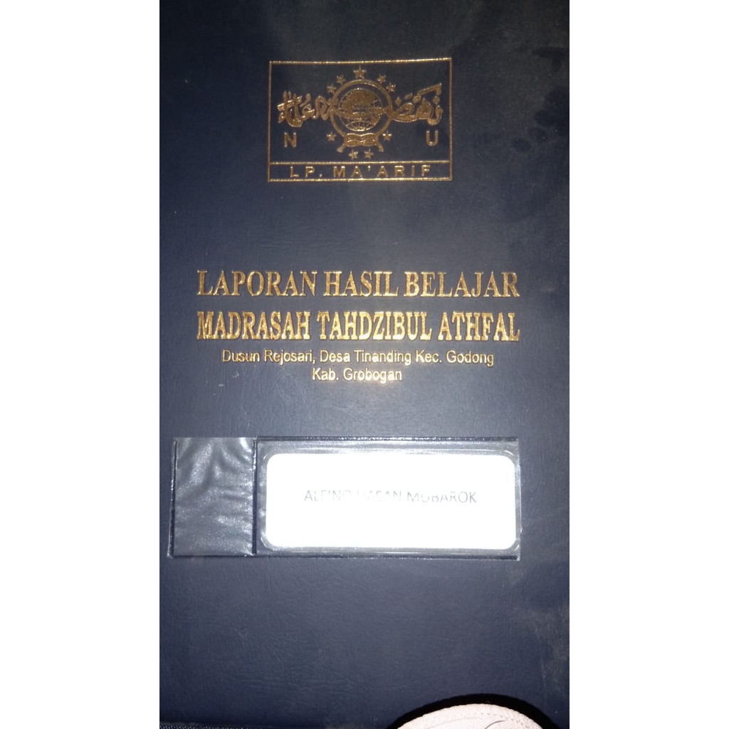 

SAMPUL BUKU RAPORT