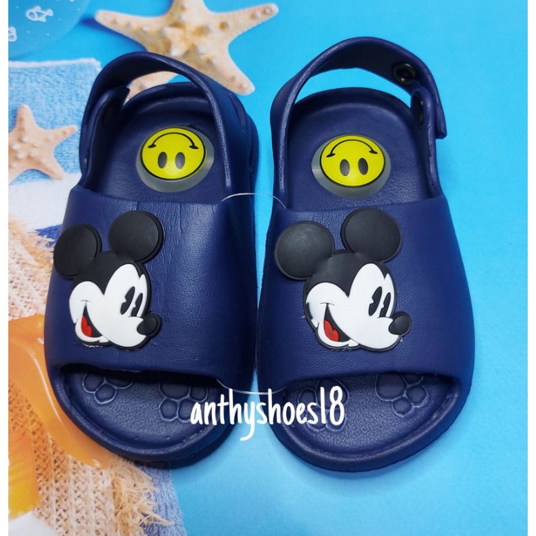 *NEW* Sandal Karet YUTU Tali Bunyi Cit Cit Anak Bayi Batita Laki Laki Size 19 -24