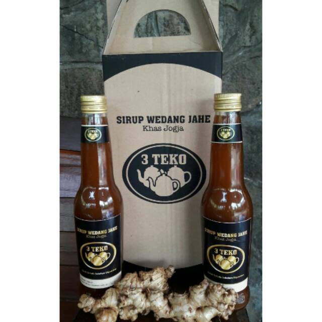 

Sirup jahe 3 Teko Paketan (isi 2 botol)