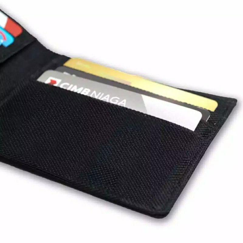 Dompet kulit sintetis dompet pria murah dompet lipat pria dompet fashion pria