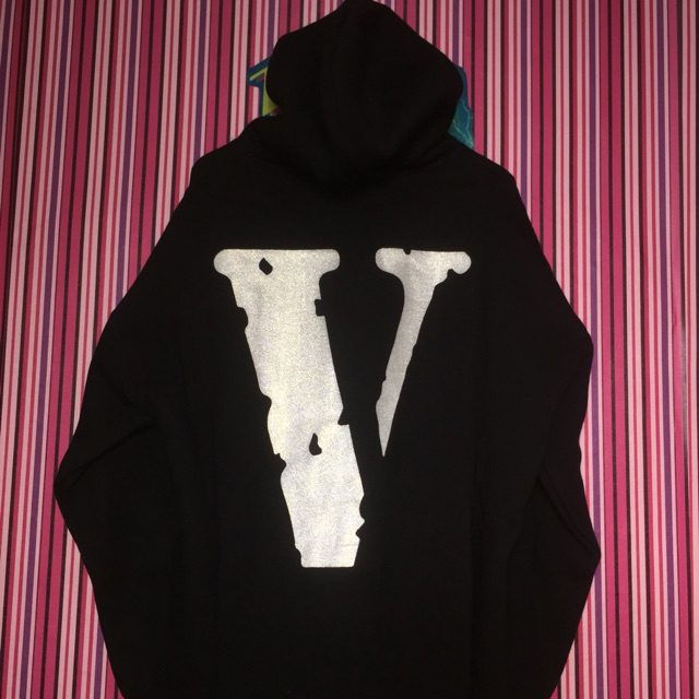 Vlone hoodie reflective (sold)