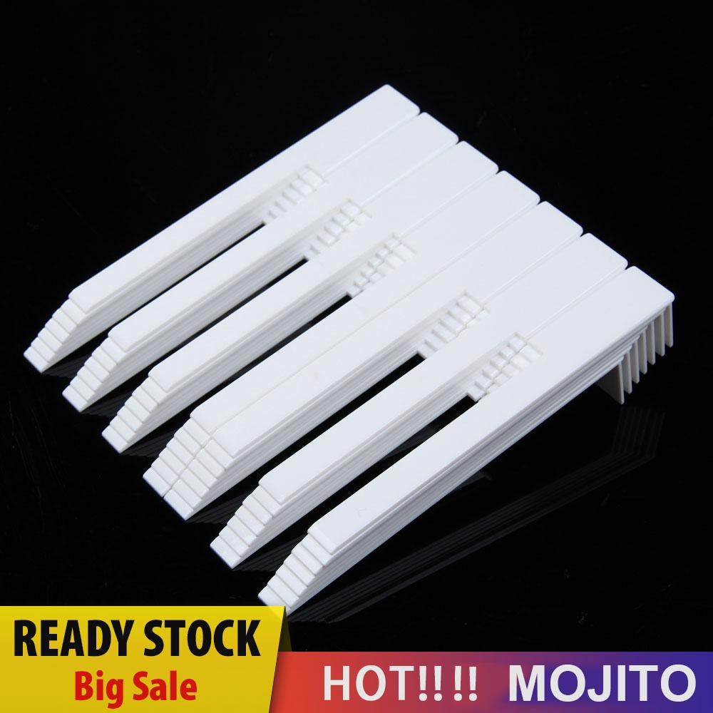 52pcs Tuts Piano Pengganti Bahan Plastik Abs Warna Putih