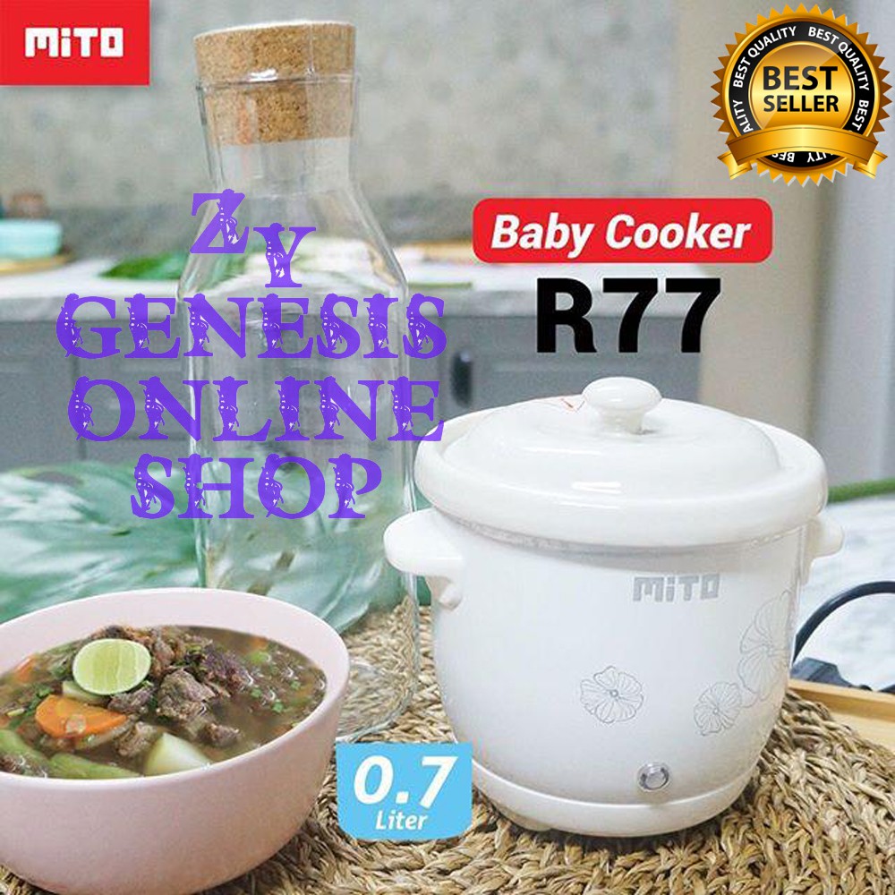 Slow Cooker Mito R77 700 ML Cocok buat Mpasi