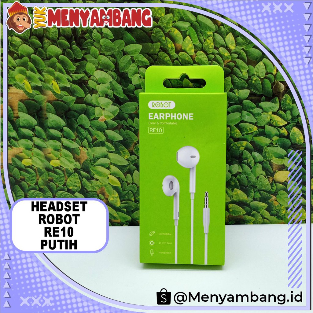 41257 | HF-Robot RE10 | Earphone Robot RE10 Stereo Sound