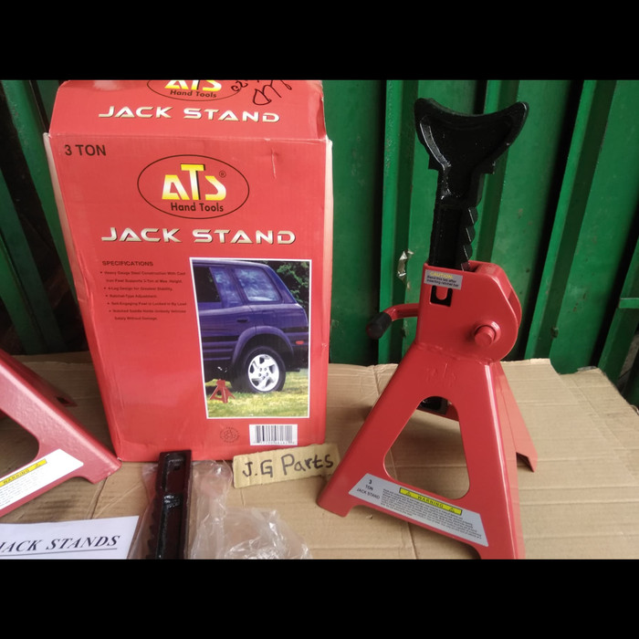 JACK STAND / TAHANAN DONGKRAK ATS 3 TON SET 2 BUAH , KUAT BERKUALITAS