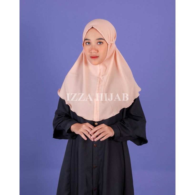 HIJAB INSTAN BERGO MARYAM DIAMOND CREPE SIZE 60X70CM REMAJA