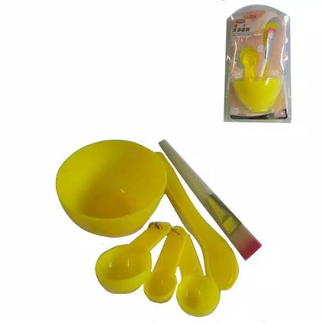 Mask bowl set - Mangkok Masker 6 pcs