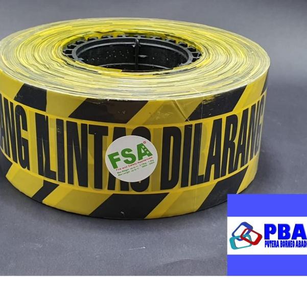 

☜ Barricade Line/Police Line/Safety Line 3"x300m DILARANG MELINTAS ✼