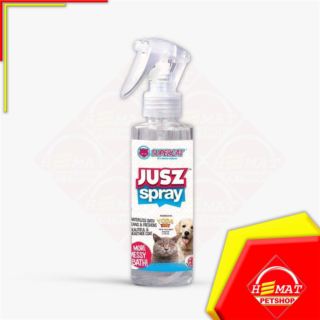 Jusz Spray Obat Luka, Anti Kutu, Jamur, Scabies, Anjing , Kucing 150ml