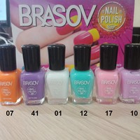 [ECER 1 PCS] BRASOV NAIL POLISH | KUTEK 8ML BPOM