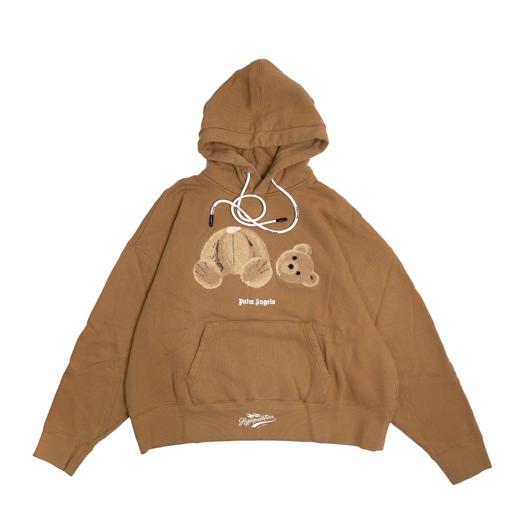 Palm Angels Kill The Bear Brown Hoodie ORIGINAL