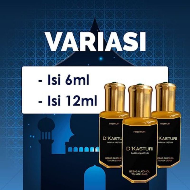 PARFUM KASTURI SUNNAH NABI