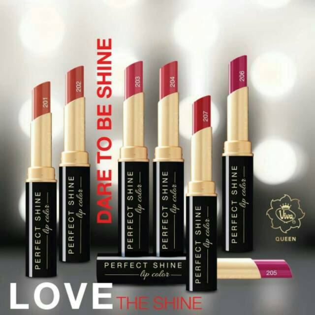 VIVA Queen Perfect Shine Lip Color Lipstik Lipstick