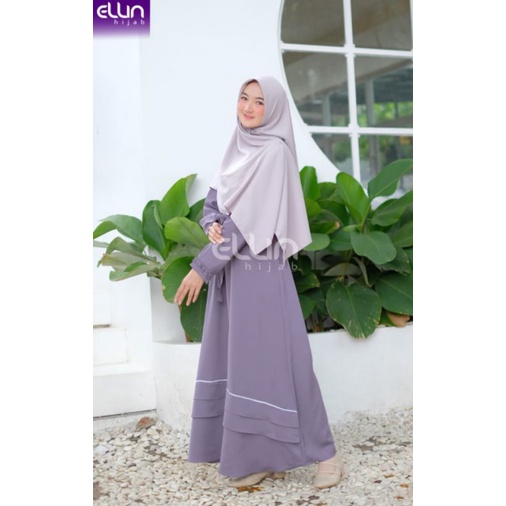 Hanina Dress(hanya gamis) by Ellin Hijab