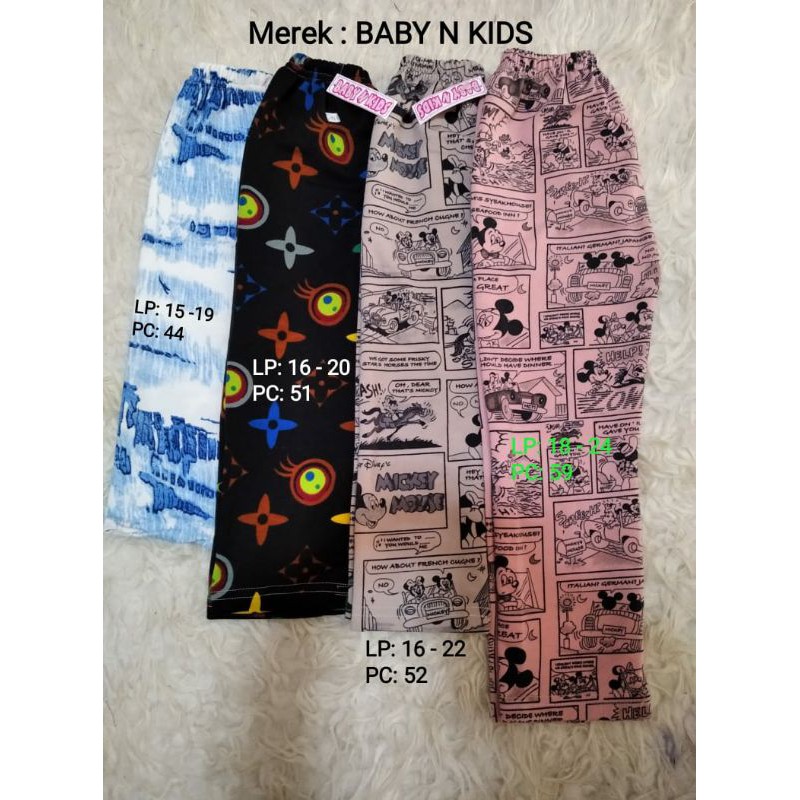 RI store Celana Legging anak  Perempuan Baby kids