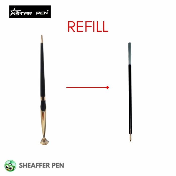 

Gaya Star Pen Refill Ballpoint Murah
