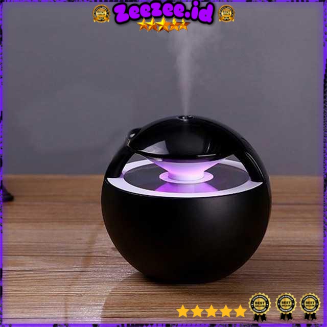 Taffware Night Light Elf Aromatherapy Air Humidifier 450ml - HUMI H009 [Hitam]