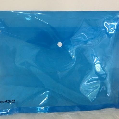 

(BISA COD) Map Plastik Kancing INTER X FOLDER F4 (Lusin) PROMOKode 2635