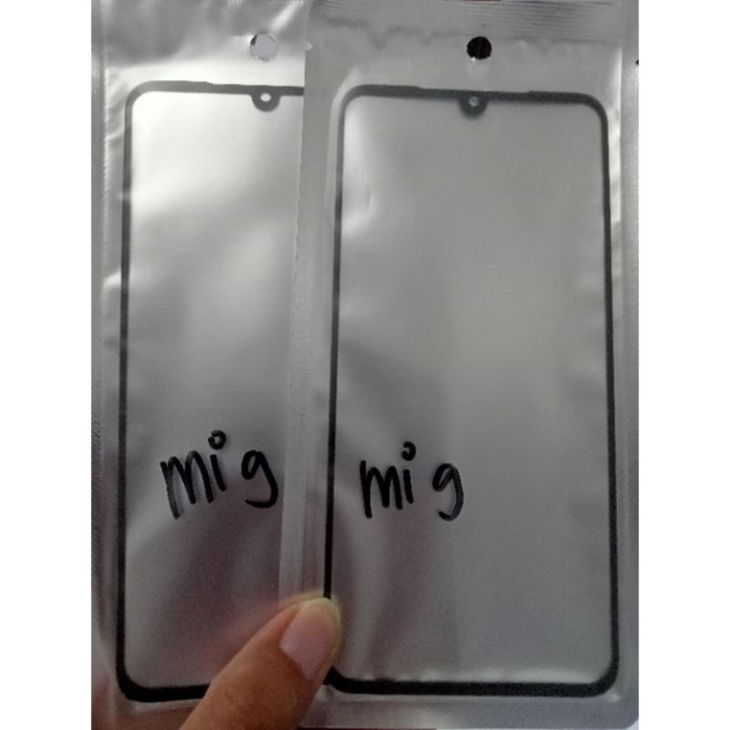 Glass LCD Susah Plus Lem Oca Kaca Touchscreen Kaca Depan Xiaomi mi9 MI9 Original