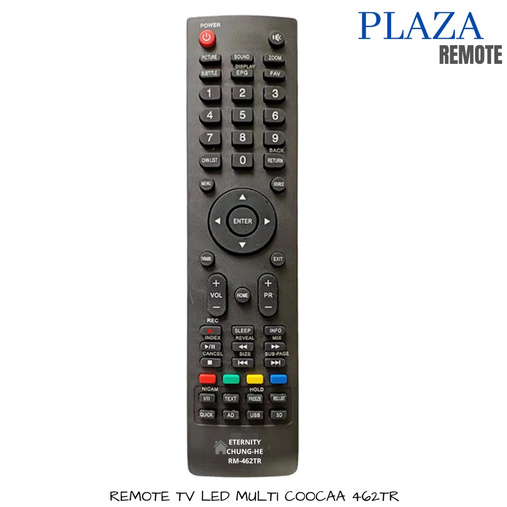 REMOTE COOCAA TV MULTI LED 462tr LANGSUNG PAKAI