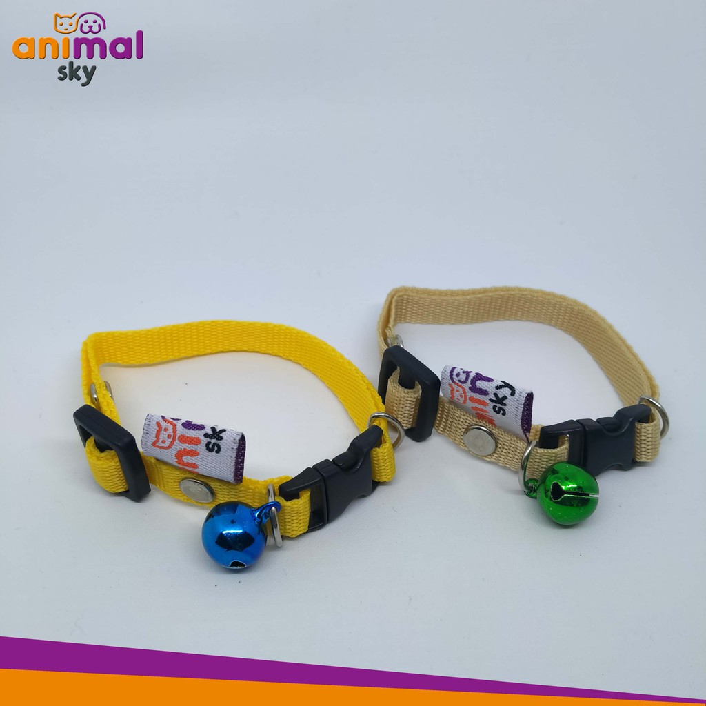 Kalung Kucing / Kalung Lonceng Kucing / Kalung Kucing Polos Lonceng / 0008