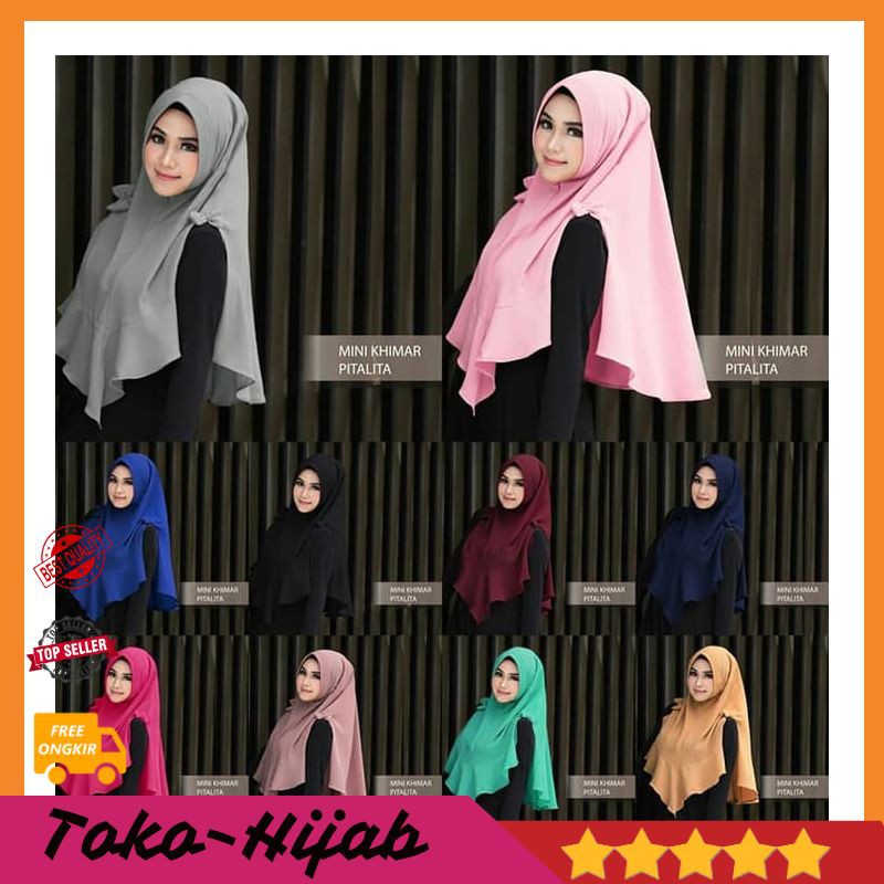 Jual Jilbab Khimar Khimar Mini Khimar Antem Khimar Polos Hijab Kerudung