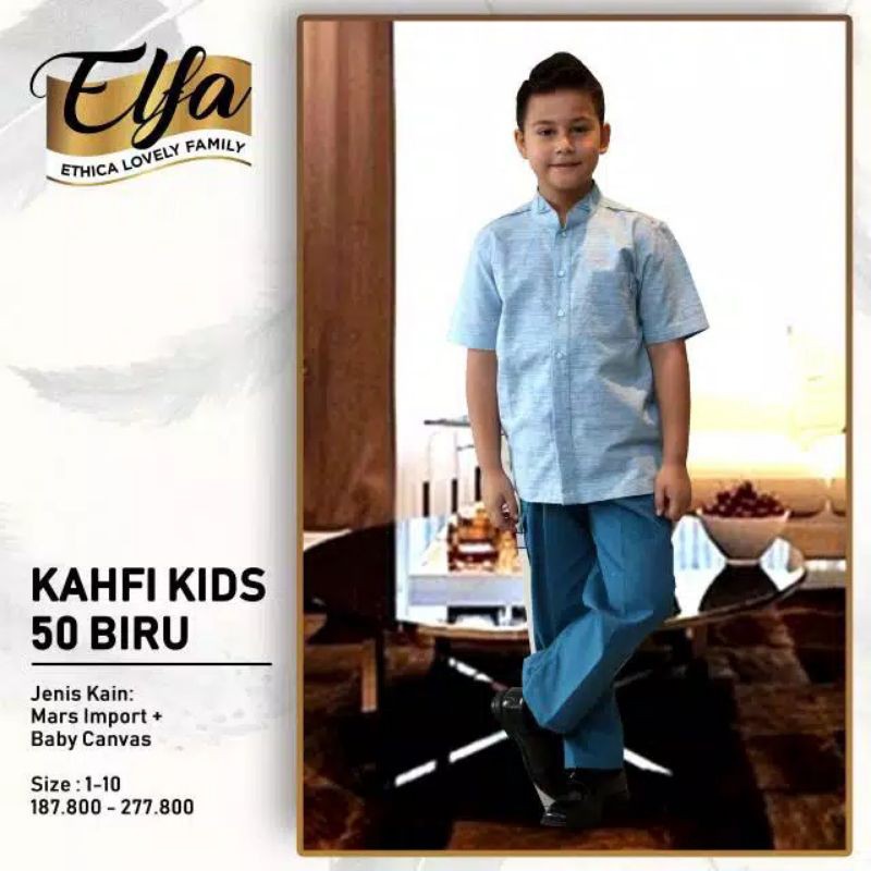 kahfi kids 50 biru