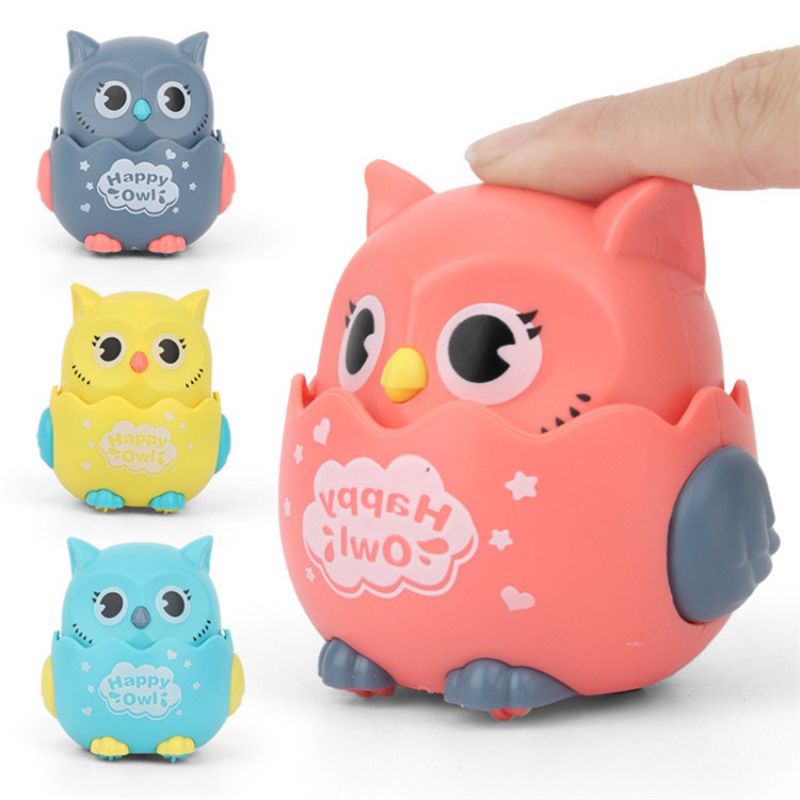 Mainan Anak Happy Owl Hello Owl Mainan Edukasi Burung Hantu Anak Seluncur