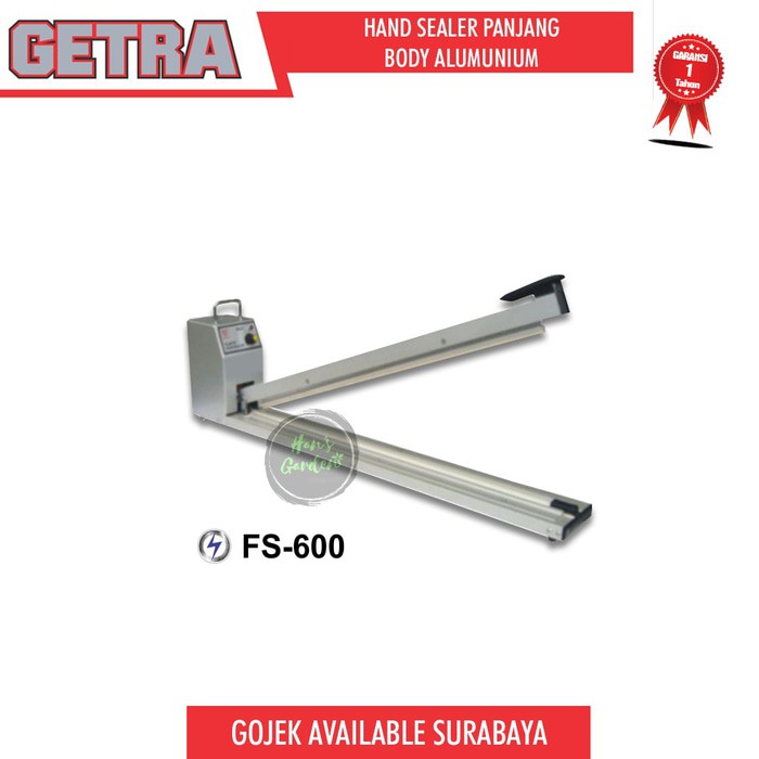 Hand sealer panjang body alumunium GETRA FS 600 H