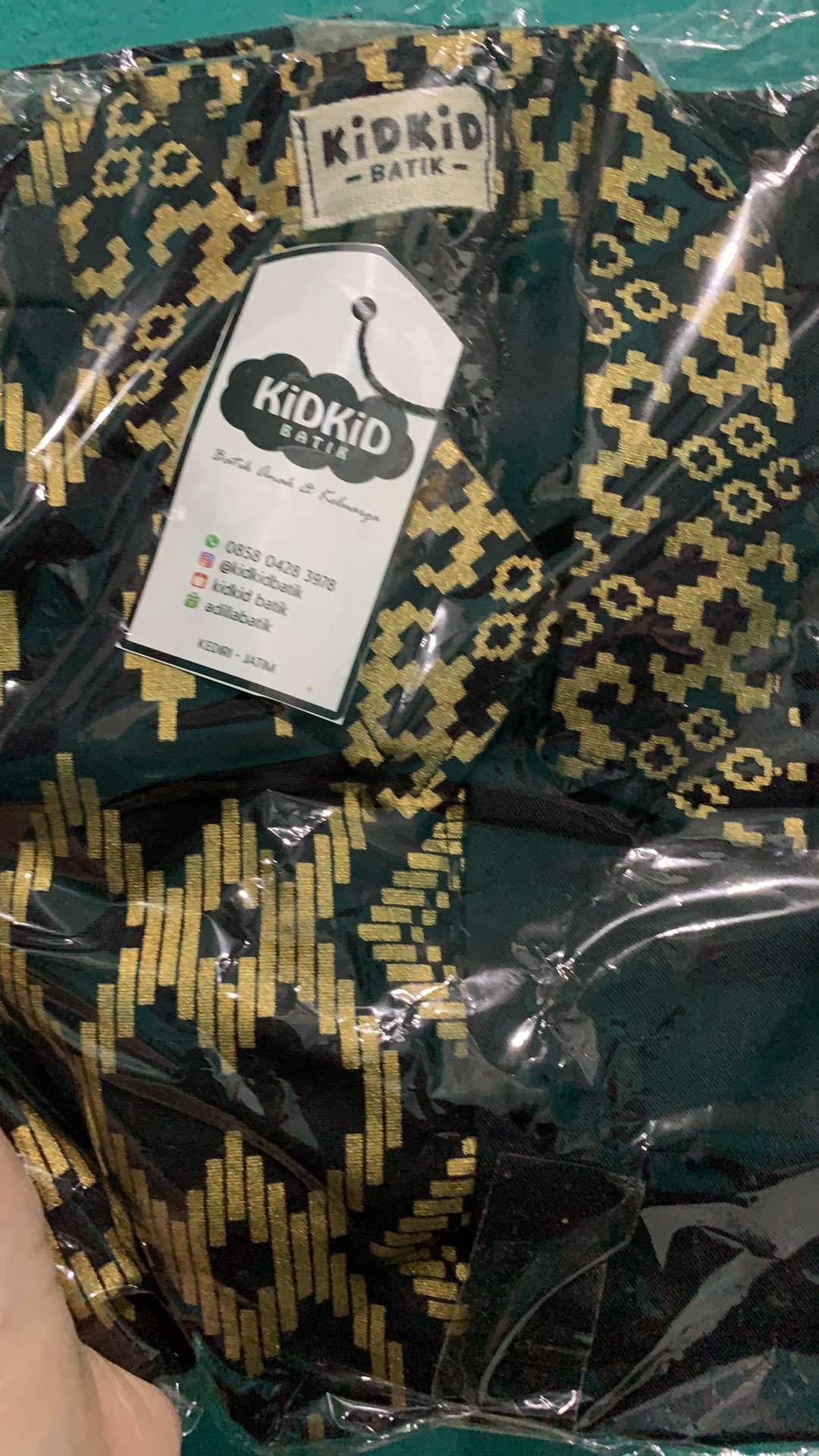 Baju Batik Anak Laki Kemeja Batik Anak Laki Kombinasi Katun Usia 0-14 Tahun Kode Bk-46
